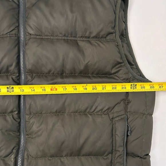 REI Goose Down Puffer‎ Vest Mens XL Olive Green Insulated Lightweight Outdoor - Picture 9 of 10